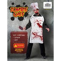 Chef Set Bloody (apron + Hat)