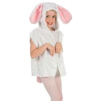 Childrens Rabbit Fur Tabard Costume