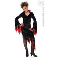 Children\'s Velvet Dark Mistress 140cm Costume Medium 8-10 Yrs (140cm) For
