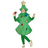 christmas tree childrens fancy dress costume small age 5 7 128cm