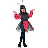 childrens bug dress redblk child 128cm costume small 5 7 yrs 128cm for