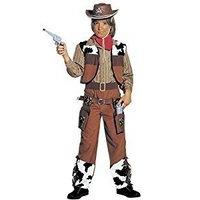 childrens western cowboy 140cm costume medium 8 10 yrs 140cm for wild  ...