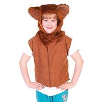 Childrens Lion Fur Tabard Costume