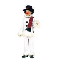 Children\'s Snowman Child 128cm Costume For Christmas Winter Snow Fancy Dress