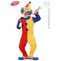 childrens clown costume medium 8 10 yrs 140cm for circus fancy dress