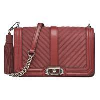 Chevron Quilted Love Crossbody