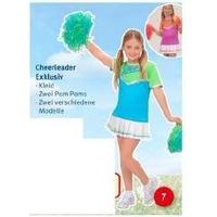 cheerleader 128cm 2 colours dress 2 pom poms