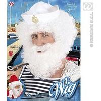 Character Curly /beard - White Wig For Hair Accessory Fancy Dress