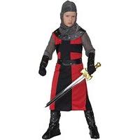 Children\'s Dark Age Knight 128cm Costume Small 5-7 Yrs (128cm) For Medieval