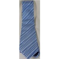 Charles Tyrwhitt one size multi/blue puppytooth silk tie