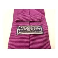 Charles Tyrwhitt Designer Silk Tie Deep Fuschia Pink