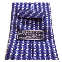 Charles Tyrwhitt Blue Patterned Tie