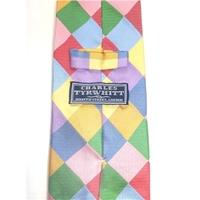 charles tyrwhitt fun multi coloured silk tie