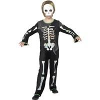 Children;s Scary Spider Skeleton Fancy Dress Costume.