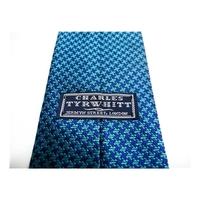 Charles Tyrwhitt Silk Tie Turquoise & Blue