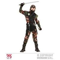 childrens ninja soldier costume medium 8 10 yrs 140cm for oriental chi ...