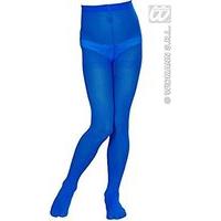childrens pantyhose child sizes blue accessory for fancy dress