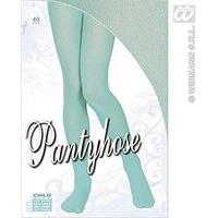 Children\'s Pantyhose Child Sizes - Turquoise Accessory For Fancy Dress