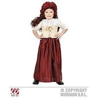 Children\'s Peasant Girl Costume Infant 3-4 Yrs (110cm) For Medieval Middle Ages