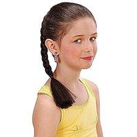 Children\'s Hair Extension Plait Child - Brown Wig For Hair Accessory Fancy Dress