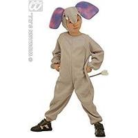 Children\'s Little Elephant Toddler Costume For Animal Jungle Farm Fancy Dress