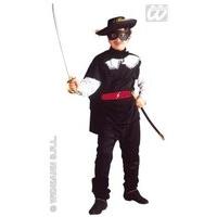 Children\'s Bandit Child 158cm Costume For Zorro Fancy Dress