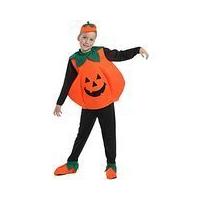 Children\'s Pumpkin 3d Child 128cm Costume For Halloween Fancy Dress