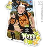 Children\'s Tiger Toddler Costume Infant 3-4 Yrs (110cm) For Animal Jungle Farm