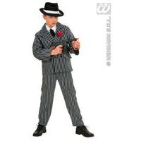 Children\'s Gangster Child 140cm Costume For 20s 30s Mob Capone Bugsy Fancy Dress