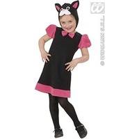 childrens kitty toddler costume outfit for animal jungle farm fancy dr ...