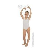 childrens leotard no sleeves child white costume for olympic sports da ...