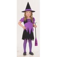 Children\'s Lil Witch Toddler Costume Infant 3-4 Yrs (110cm) For Halloween Fancy
