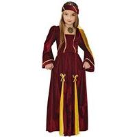 Children\'s Medieval Princess Costume Small 5-7 Yrs (128cm) For Middle Ages