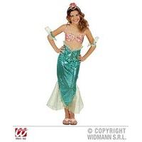 Children\'s Mermaid Child 128cm Costume For Disney Fairytale Fancy Dress