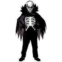 Children\'s Scary Skeleton Child 140cm Costume Medium 8-10 Yrs (140cm) For