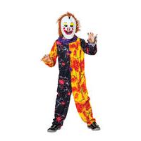 Child Halloween Costume Horror/scary Clown Height 134-146cms