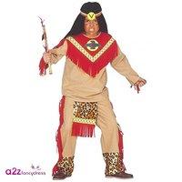Children\'s Sitting Bull Child 158cm Costume For Wild West Indian Fancy Dress