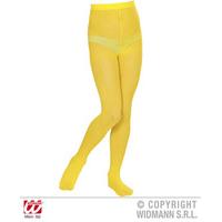 childrens pantyhose child sizes yellow accessory for fancy dress
