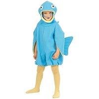 Children\'s Fish Jumpsuit Child Costume For Tv Adverts & Commercials Fancy Dress