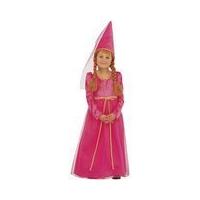 Children\'s Little Castle Maid Child Costume For Medieval Princess Fancy Dress