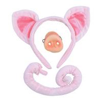 Children\'s Pig Ears, Tail & Nose Set