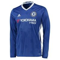 Chelsea Home Shirt 2016-17 - Kids - Long Sleeve, Blue