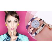 charm megan wrap watches