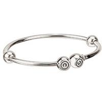 chamilia bangle solid silver