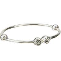 chamilia bangle solid silver large s