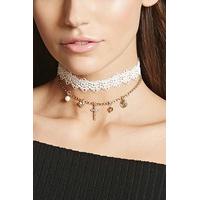 charm and lace choker set