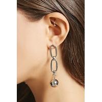 Chain-Link Bauble Earrings