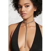 Chain-Link Lariat Necklace