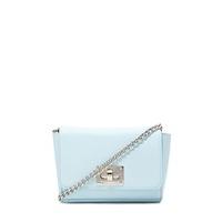 Chain Faux Leather Crossbody