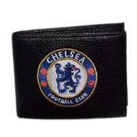 Chelsea FC Crest Embroidered Leather Wallet 2
